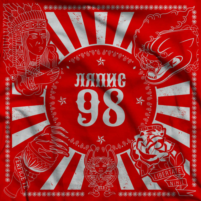 Красная бандана Ляпис 98